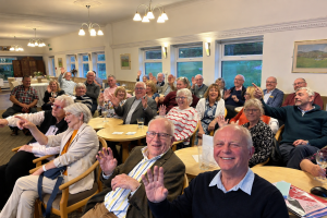 Members, partners & guests at Abergavenny Rotary Club
